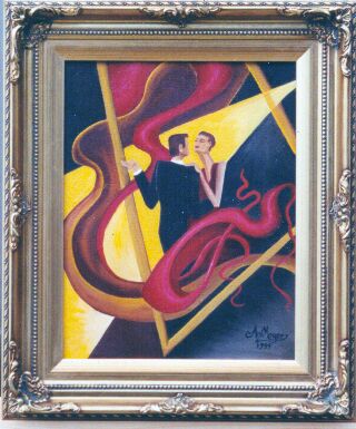 The Dance. 1999. Oil/Canvas. Private collection